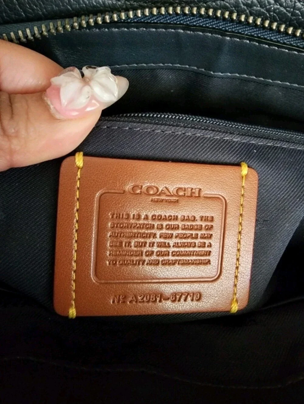Coach Drew Satchel Crossbody Shoulder Bag Leather with Snakeskin Trim